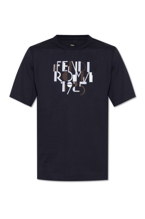 Fendi T-shirt with logo | Men's | Vitkac